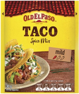 Old+El+Paso+Spice+Mix+30%E2%80%9140g+Selected+Varieties