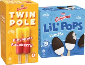 Peters+Original+Lil%26rsquo%3B+Pops+Ice+Cream+9+Pack+or+Twin+Pole+8+Pack+Selected+Varieties