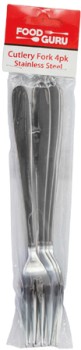 Food+Guru+Stainless+Steel+Cutlery+Fork+4+Pack+Selected+Varieties