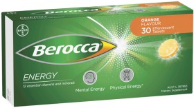 Berocca+Energy+Effervescent+Tablets+30+Pack%2A+Selected+Varieties
