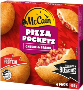 McCain-Pizza-Pockets-400g-Selected-Varieties on sale