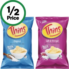 Thins-Potato-Chips-150-175g on sale