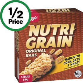 Kelloggs-Nutri-Grain-Bars-110g-Pk-5 on sale