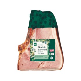Woolworths-Australian-Double-Smoked-Quarter-Leg-Ham on sale