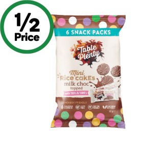 Table-of-Plenty-Mini-Rice-Cakes-84-102g-Pk-6-From-the-Health-Food-Aisle on sale