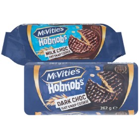 McVities-Chocolate-Hobnobs-262g on sale