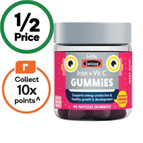 Little+Swisse+Iron+%2B+Vitamin+C+Gummies+Pk+40%7E