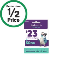 Dodo-23-SIM-Starter-Pack on sale