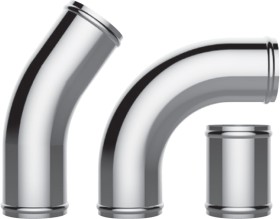 SAAS-Intercooler-Pipe-Polished-Alloy-Black-Stainless-Steel on sale