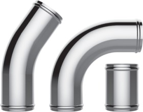 SAAS-Intercooler-Pipe-Polished-Alloy-Black-Stainless-Steel on sale