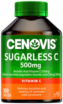Cenovis-Sugarless-Vitamin-C-500mg-300-Chewable-Tablets on sale