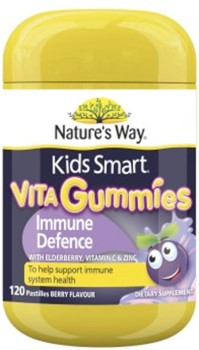 Nature%26rsquo%3Bs+Way+Kids+Smart+Vita+Gummies+Immune+Defence+Berry+Flavour+120+Pastilles