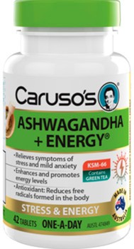 Caruso%26rsquo%3Bs+Ashwagandha+%2B+Energy+42+Tablets