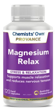 Chemists%26rsquo%3B+Own+Provance+Magnesium+Relax+120+Capsules