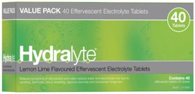 Hydralyte+Lemon+Lime+Flavour+40+Effervescent+Tablets