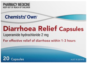 Chemists-Own-Diarrhoea-Relief-20-Capsules on sale