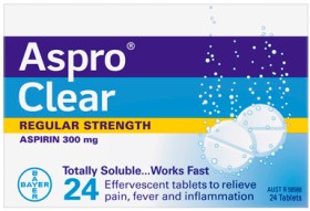 Aspro+Clear+Pain+Relief+24+Soluble+Tablets