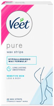 Veet+Pure+Wax+Strips+Legs+%26amp%3B+Body+20+Pack