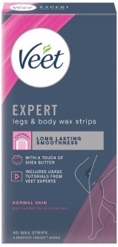 Veet-Expert-Legs-Body-Wax-Strips-40-Pack on sale
