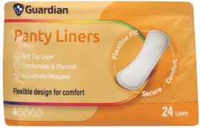 Guardian-Panty-Liners-24-Pack on sale