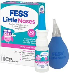 Fess-Little-Noses-Aspirator-Saline-Spray-15mL on sale