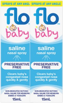 Flo+Baby+Saline+Nasal+Spray+15mL