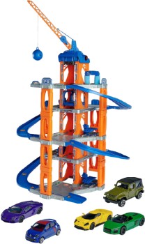 Majorette+Motor+Lift+Centre+%26amp%3B+5+Vehicles