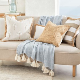 Marley-Knitted-Cotton-Throw-by-MUSE on sale