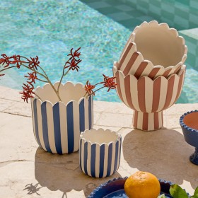 Lucy+Stripe+Decorative+Pot+by+M.U.S.E