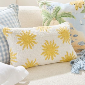 Rocco-Sun-Oblong-Embroidered-Cushion-by-Habitat on sale