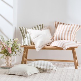 Frankie+Stripe+Feather+Square+Cushion+by+Habitat