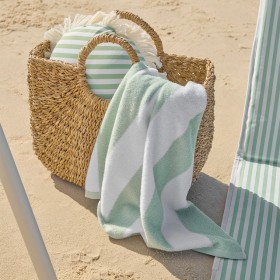 Sundays+Byron+Terry+Stripe+Beach+Towel+by+Pillow+Talk