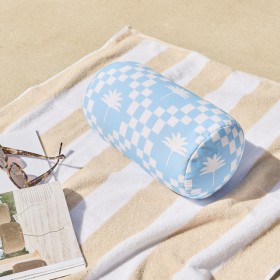 Paradiso+Palm+Check+Neckroll+by+Habitat