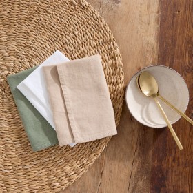 Milan+Linen+Cotton+Napkin+by+M.U.S.E.