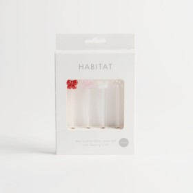 Bow-Cocktail-Glass-Straw-Pack-by-Habitat on sale