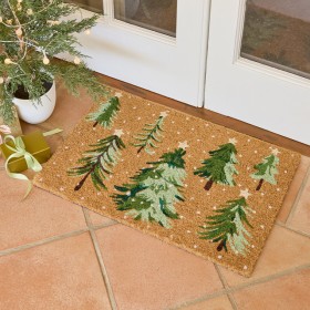 Festive+Christmas+Tree+Doormat+by+Pillow+Talk