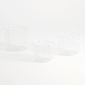 Bailey-White-Wire-Basket-by-Habitat on sale