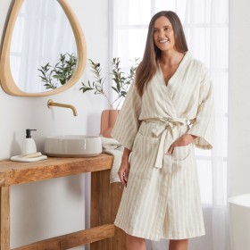 Dani+Stripe+Linen+Cotton+Kimono+by+M.U.S.E.