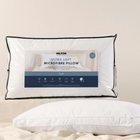 Comfort+Science+Ultra+Loft+Microfibre+Pillow+by+Hilton