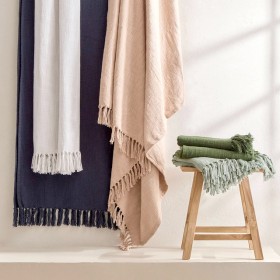 Bondi+Cotton+Extra+Large+Throw+by+Habitat