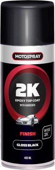 NEW+Motospray+2K+Epoxy+Aerosol+Spray+Paint+400mL