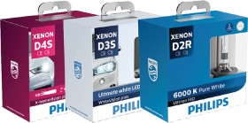 Philips+Xenon+Hid+Headlight+Globe+Range
