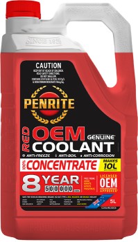 Penrite+Red+OEM+Approved+Coolant+Concentrate+5LT