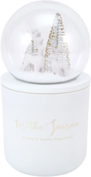 Christmas-Tis-the-Season-Globe-Candle on sale