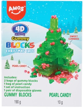 Amos-4D-Gummy-Blocks-Christmas-Tree-200g on sale
