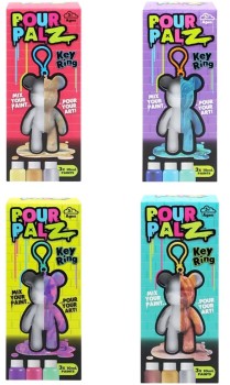 Pour-PalZ-Keyring-Assorted on sale