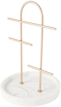Marble+Look+Jewellery+Stand