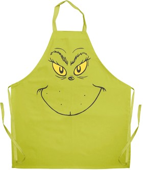The-Grinch-Apron on sale