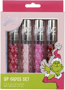 Dr-Seusss-The-Grinch-4-Pack-Lip-Gloss-Set on sale