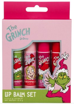 Dr.+Seuss%26%23039%3B+The+Grinch+4+Pack+Lip+Balm+Set